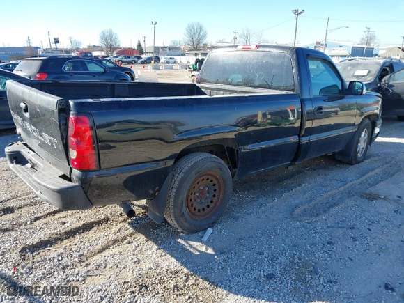 2006 Chevrolet Silverado 1500 Work Truck with VIN 3GCEC14X96G261609, listed as a IAAI auction lot 41423409 with 149,891 mi miles. Bid and sale history available at carsss.com. Image 4.
