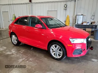 2017 Audi Q3 Premium with VIN WA1BCCFS6HR014545, listed as a Copart auction lot 61142415 with 132,698 mi miles and Non repairable. Bid and sale history available at DreamBid. Image 4.