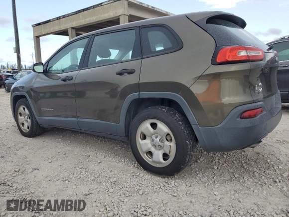 2015 Jeep Cherokee Sport с VIN 1C4PJLABXFW547117, выставлен на аукционе Copart как лот 63271965 с пробегом 154 649 миль миль и Чистый • Clean title. История ставок и продаж доступна на DreamBid. Изображение 2.