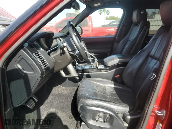 2016 Land Rover Range Rover Supercharged with VIN SALGS3EF9GA260742, listed as a Copart auction lot 49977975 with 98,159 mi miles and Salvage Title. Bid and sale history available at carsss.com. Image 7.