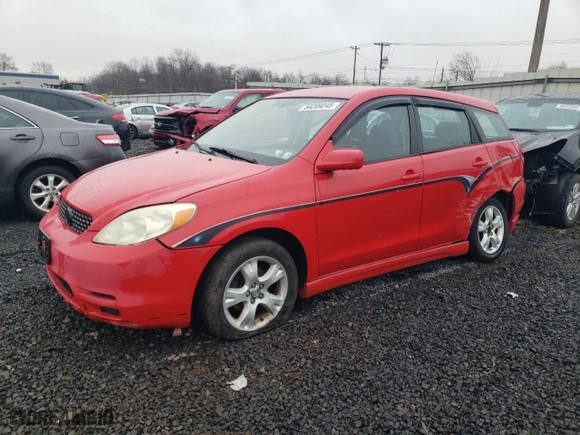 2003 Toyota Matrix Std with VIN 2T1LR38E93C154186, listed as a Copart auction lot 50209245 with 138,450 mi miles and Salvage Title. Bid and sale history available at carsss.com. Image 1.