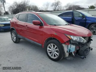 2017 Nissan Rogue Sport SV with VIN JN1BJ1CP2HW006026, listed as a Copart auction lot 47488865 with 91,831 mi miles and Salvage Title. Bid and sale history available at carsss.com. Image 4.