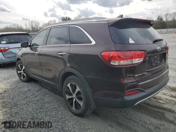 2016 Kia Sorento EX with VIN 5XYPH4A15GG028452, listed as a Copart auction lot 50530395 with 163,100 mi miles and Clean Title. Bid and sale history available at DreamBid. Image 2.