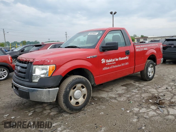 2009 Ford F-150 XL z VIN 1FTRF12W79KB04287, wystawiony jako Copart lot #58559045 z przebiegiem 54 329 mil mil oraz Szkoda całkowita • Salvage title. Historia ofert i sprzedaży dostępna na DreamBid. Obrazek 1.