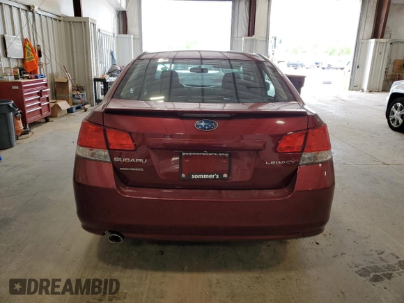 2010 Subaru Legacy Premium All-Weather Anniversary with VIN 4S3BMCH65A3231435, listed as a Copart auction lot 58275595 with 84,931 mi miles and Non repairable. Bid and sale history available at DreamBid. Image 6.