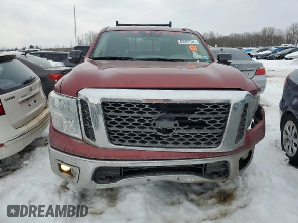 2017 Nissan Titan S with VIN 1N6AA1EJ3HN530354, listed as a Copart auction lot 45652545 with 177,776 mi miles and Salvage Title. Bid and sale history available at carsss.com. Image 5.