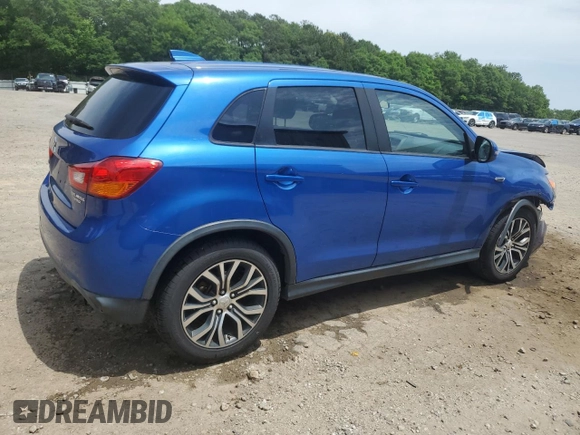 2017 Mitsubishi Outlander ES with VIN JA4AP3AU1HZ008838, listed as a Copart auction lot 57061035 with 132,939 mi miles and Salvage title. Bid and sale history available at DreamBid. Image 3.