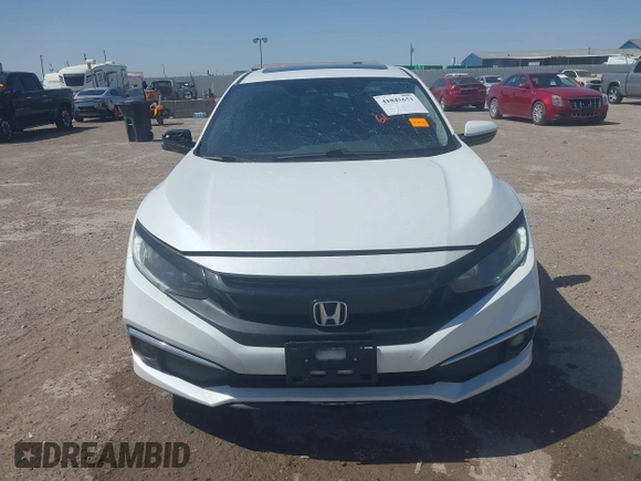 2019 Honda Civic Sedan EX with VIN 19XFC1F34KE008721, listed as a IAAI auction lot 41845651 with 80,991 mi miles. Bid and sale history available at carsss.com. Image 12.