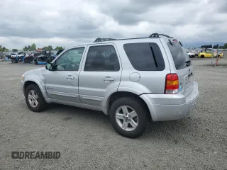 2005 Ford Escape Hybrid with VIN 1FMCU96H75KC95236, listed as a Copart auction lot 54528685 with 186,511 mi miles and Clean title. Bid and sale history available at DreamBid. Image 2.