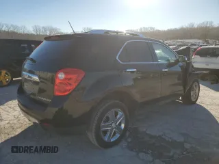 2014 Chevrolet Equinox LTZ with VIN 2GNFLHEK6E6184960, listed as a Copart auction lot 83746014 with 0 mi miles and Salvage Title. Bid and sale history available at carsss.com. Image 3.