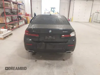 2022 BMW 5 Series 540i xDrive with VIN WBA73BJ09NWX56346, listed as a IAAI auction lot 41476038 with Not provided miles and . Bid and sale history available at DreamBid. Image 15.