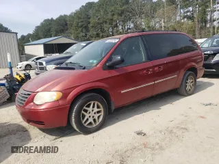2007 Chrysler Town & Country LWB Touring with VIN 2A8GP54L57R299179, listed as a Copart auction lot 54305385 with 197,473 mi miles and Salvage Title. Bid and sale history available at carsss.com. Image 1.