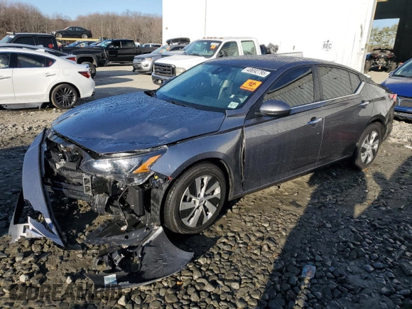 2022 Nissan Altima 2.5 S with VIN 1N4BL4BV6NN350748, listed as a Copart auction lot 48692795 with 81,468 mi miles and Salvage Title. Bid and sale history available at carsss.com. Image 1.