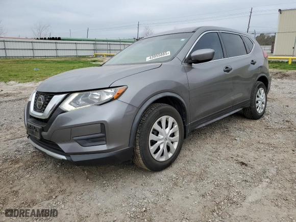 2020 Nissan Rogue S with VIN JN8AT2MT2LW004035, listed as a Copart auction lot 43955885 with 34,786 mi miles and Salvage Title. Bid and sale history available at carsss.com. Image 1.