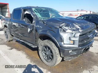 2017 Ford F-150 XL with VIN 1FTEW1EFXHKC56508, listed as a IAAI auction lot 41849739 with 149,209 mi miles and . Bid and sale history available at DreamBid. Image 1.