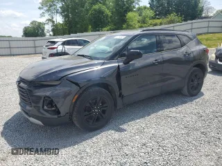 2022 Chevrolet Blazer LT z VIN 3GNKBCR42NS117029, wystawiony jako Copart lot #54119385 z przebiegiem 126 893 mil mil oraz Czysty tytuł • Clean title. Historia ofert i sprzedaży dostępna na DreamBid. Obrazek 1.