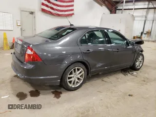 2011 Ford Fusion SEL with VIN 3FAHP0JA1BR345813, listed as a Copart auction lot 46787025 with 183,067 mi miles and Salvage Title. Bid and sale history available at carsss.com. Image 3.
