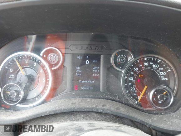2022 Ram 2500 Tradesman with VIN 3C6UR5HJ8NG345403, listed as a IAAI auction lot 42555211 with 122,363 mi miles and . Bid and sale history available at DreamBid. Image 7.