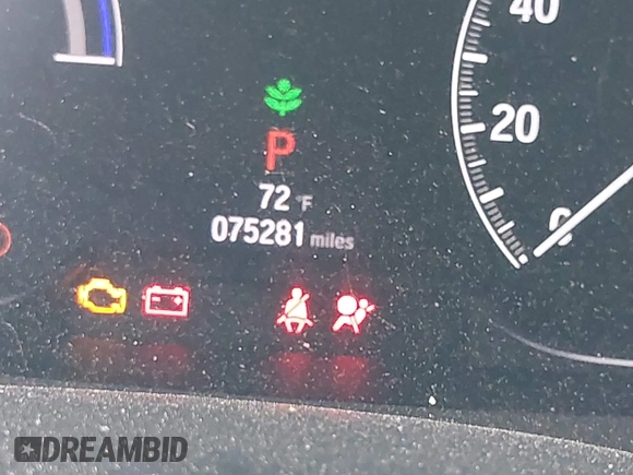 2019 Honda Insight EX with VIN 19XZE4F54KE033029, listed as a IAAI auction lot 41972665 with 75,281 mi miles and . Bid and sale history available at DreamBid. Image 15.