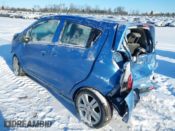 2015 Chevrolet Spark LS with VIN KL8CB6S91FC765434, listed as a IAAI auction lot 41400278 with 80,993 mi miles and . Bid and sale history available at DreamBid. Image 3.