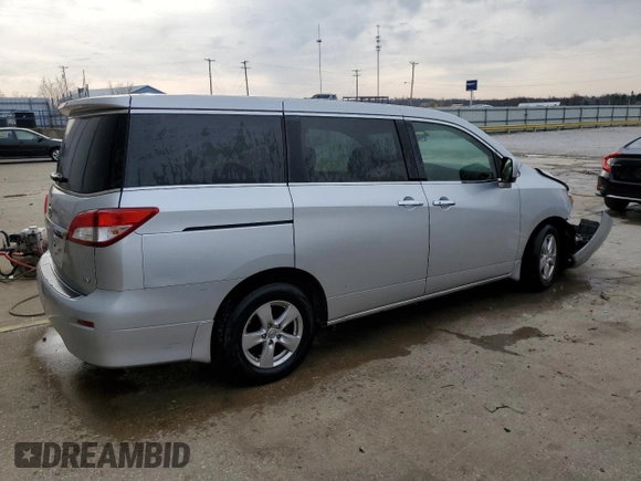 2012 Nissan Quest SL with VIN JN8AE2KP9C9039153, listed as a Copart auction lot 49385855 with 184,811 mi miles and Non Repairable. Bid and sale history available at carsss.com. Image 3.