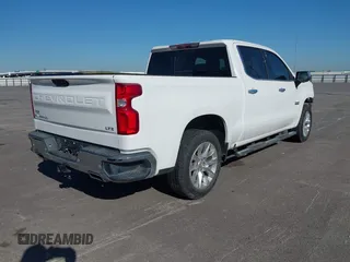 2020 Chevrolet Silverado 1500 LTZ with VIN 3GCUYGED9LG399019, listed as a IAAI auction lot 42243290 with 60,698 mi miles and . Bid and sale history available at DreamBid. Image 4.