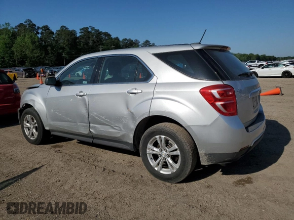 2016 Chevrolet Equinox LS with VIN 2GNALBEK3G1128787, listed as a Copart auction lot 52517965 with 73,484 mi miles and Salvage Title. Bid and sale history available at carsss.com. Image 2.