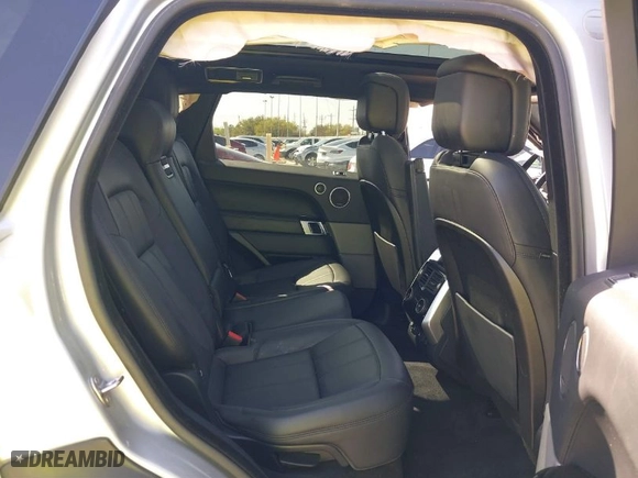 2019 Land Rover Range Rover Sport HSE with VIN SALWR2RV3KA818144, listed as a IAAI auction lot 41859731 with 57,303 mi miles. Bid and sale history available at carsss.com. Image 8.