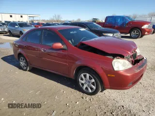 2005 Suzuki Forenza S z VIN KL5JD56Z45K116900, wystawiony jako Copart lot #85151464 z przebiegiem 95 668 mil mil oraz Szkoda całkowita • Salvage title. Historia ofert i sprzedaży dostępna na DreamBid. Obrazek 4.