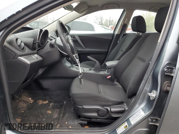 2013 Mazda Mazda3 i Sport with VIN JM1BL1U70D1719052, listed as a Copart auction lot 52068735 with 115,597 mi miles and Salvage Title. Bid and sale history available at carsss.com. Image 7.