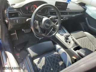 2018 Audi S4 Premium Plus with VIN WAUB4AF49JA099438, listed as a Copart auction lot 54711943 with 80,603 mi miles. Bid and sale history available at carsss.com. Image 8.