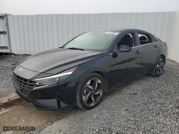 2021 Hyundai Elantra SEL with VIN 5NPLN4AG2MH013195, listed as a Copart auction lot 50508145 with 50,636 mi miles and Clean Title. Bid and sale history available at carsss.com. Image 1.