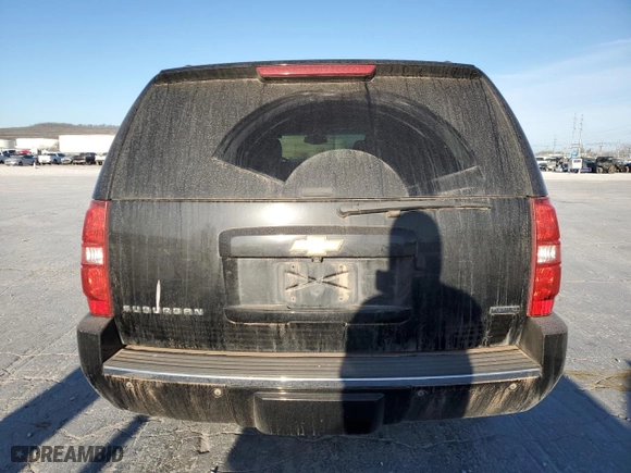 2012 Chevrolet Suburban LTZ with VIN 1GNSKKE71CR310010, listed as a Copart auction lot 48943445 with 311,512 mi miles and Clean Title. Bid and sale history available at carsss.com. Image 6.