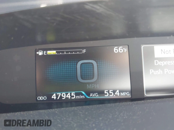 2022 Toyota Prius L Eco with VIN JTDKAMFU0N3176835, listed as a IAAI auction lot 41995548 with 47,945 mi miles and . Bid and sale history available at DreamBid. Image 7.