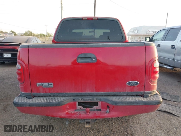 2001 Ford F-150 XLT with VIN 1FTRW07W61KF51667, listed as a IAAI auction lot 41846904 with 187,076 mi miles and . Bid and sale history available at DreamBid. Image 17.