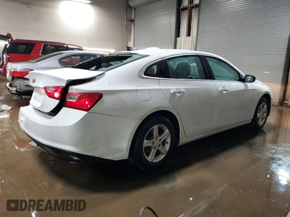2023 Chevrolet Malibu LS with VIN 1G1ZC5ST4PF160045, listed as a Copart auction lot 48127735 with 69,302 mi miles and Salvage Title. Bid and sale history available at DreamBid. Image 3.