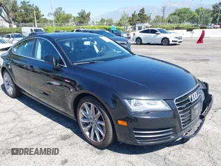 2013 Audi A7 Premium Plus with VIN WAUYGAFCXDN132677, listed as a IAAI auction lot 42630446 with 132,398 mi miles and . Bid and sale history available at DreamBid. Image 1.