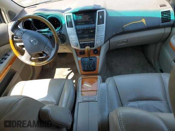 2006 Lexus RX 330 z VIN 2T2HA31UX6C093543, wystawiony jako Copart lot #61458835 z przebiegiem 157 653 mil mil oraz Szkoda całkowita • Salvage title. Historia ofert i sprzedaży dostępna na DreamBid. Obrazek 8.