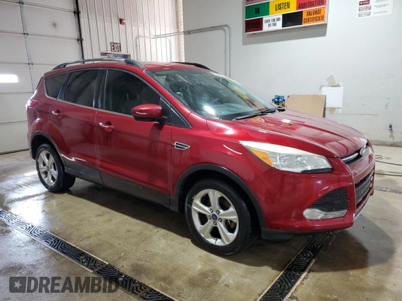 2014 Ford Escape SE with VIN 1FMCU9GX7EUA10349, listed as a Copart auction lot 53238745 with 152,667 mi miles and Salvage Title. Bid and sale history available at carsss.com. Image 4.