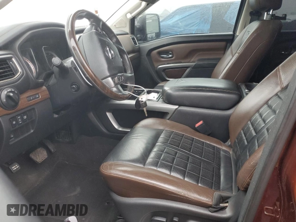 2017 Nissan Titan XD SV with VIN 1N6BA1F46HN522679, listed as a Copart auction lot 79296794 with 140,454 mi miles and Salvage Title. Bid and sale history available at carsss.com. Image 7.