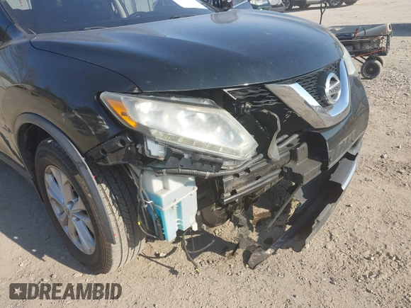 2014 Nissan Rogue S with VIN 5N1AT2MK1EC785035, listed as a IAAI auction lot 41721338 with 167,254 mi miles. Bid and sale history available at carsss.com. Image 6.