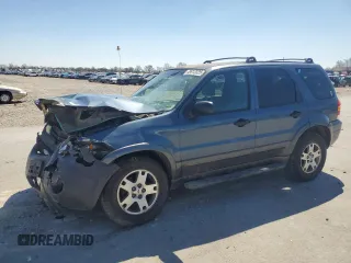 2005 Ford Escape XLT with VIN 1FMYU03145KC94313, listed as a Copart auction lot 49912025 with 206,139 mi miles and Salvage Title. Bid and sale history available at carsss.com. Image 1.