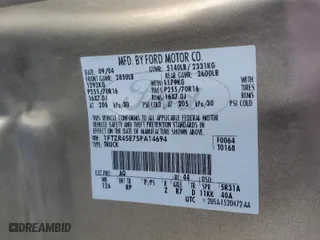2005 Ford Ranger XLT with VIN 1FTZR45E75PA14694, listed as a Copart auction lot 44921905 with 127,304 mi miles and Salvage Title. Bid and sale history available at carsss.com. Image 14.