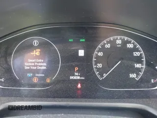 2019 Honda Accord EX-L with VIN 1HGCV2F51KA020155, listed as a IAAI auction lot 41847645 with 43,030 mi miles and . Bid and sale history available at DreamBid. Image 7.