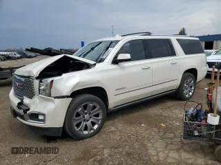 2015 GMC Yukon XL Denali with VIN 1GKS2JKJ2FR544877, listed as a Copart auction lot 53402665 with 0 mi miles and Clean Title. Bid and sale history available at carsss.com. Image 1.