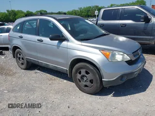 2007 Honda CR-V LX with VIN JHLRE38367C041947, listed as a IAAI auction lot 42119914 with 255,465 mi miles. Bid and sale history available at carsss.com. Image 1.