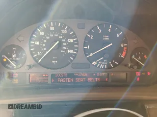 1995 BMW 7 Series 740i with VIN WBAGF6320SDH05311, listed as a Copart auction lot 86376034 with 200,275 mi miles and Salvage Title. Bid and sale history available at carsss.com. Image 9.