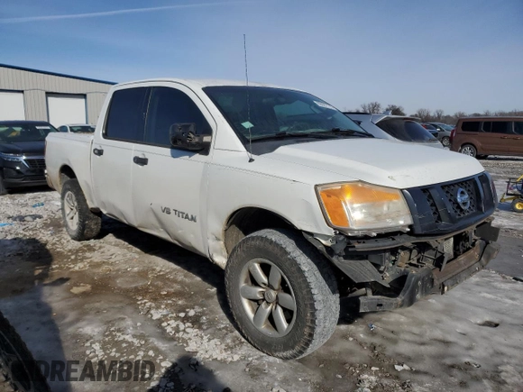 2010 Nissan Titan XE with VIN 1N6AA0EJ3AN322264, listed as a Copart auction lot 89087775 with 312,744 mi miles and Salvage Title. Bid and sale history available at carsss.com. Image 4.