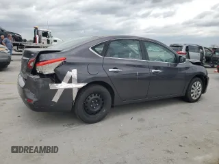 2014 Nissan Sentra SV with VIN 3N1AB7AP7EL610641, listed as a Copart auction lot 51545765 with 249,374 mi miles and Salvage Title. Bid and sale history available at DreamBid. Image 3.