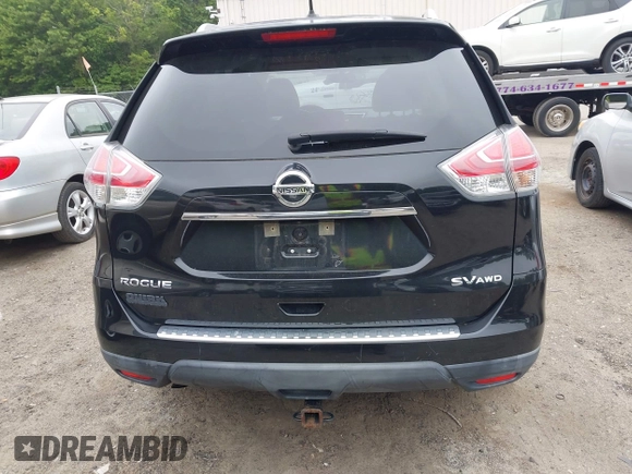 2016 Nissan Rogue SV z VIN KNMAT2MV8GP622120, wystawiony jako IAAI lot #42466056 z przebiegiem 107 963 mil mil oraz . Historia ofert i sprzedaży dostępna na DreamBid. Obrazek 16.